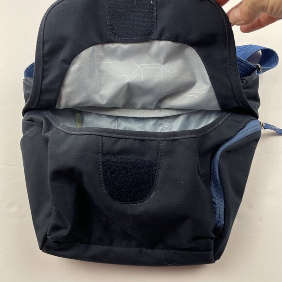 Osprey Flap Jill Small Crossbody Mini Messenger Bag Blue Canvas - Picture 5 of 11